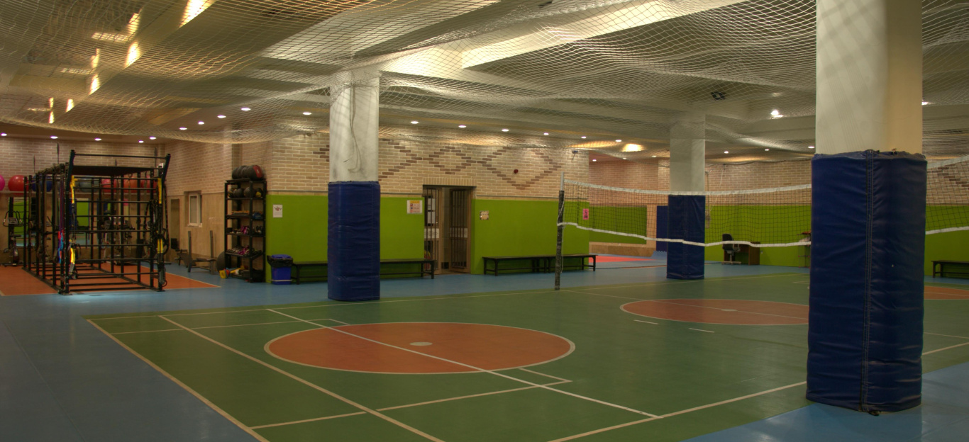 سالن والیبال