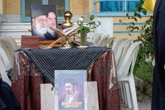اسکان زائران در اقامتگاه پردیس خواهران همزمان با مراسم وداع و تشییع رهبر شهید انقلاب